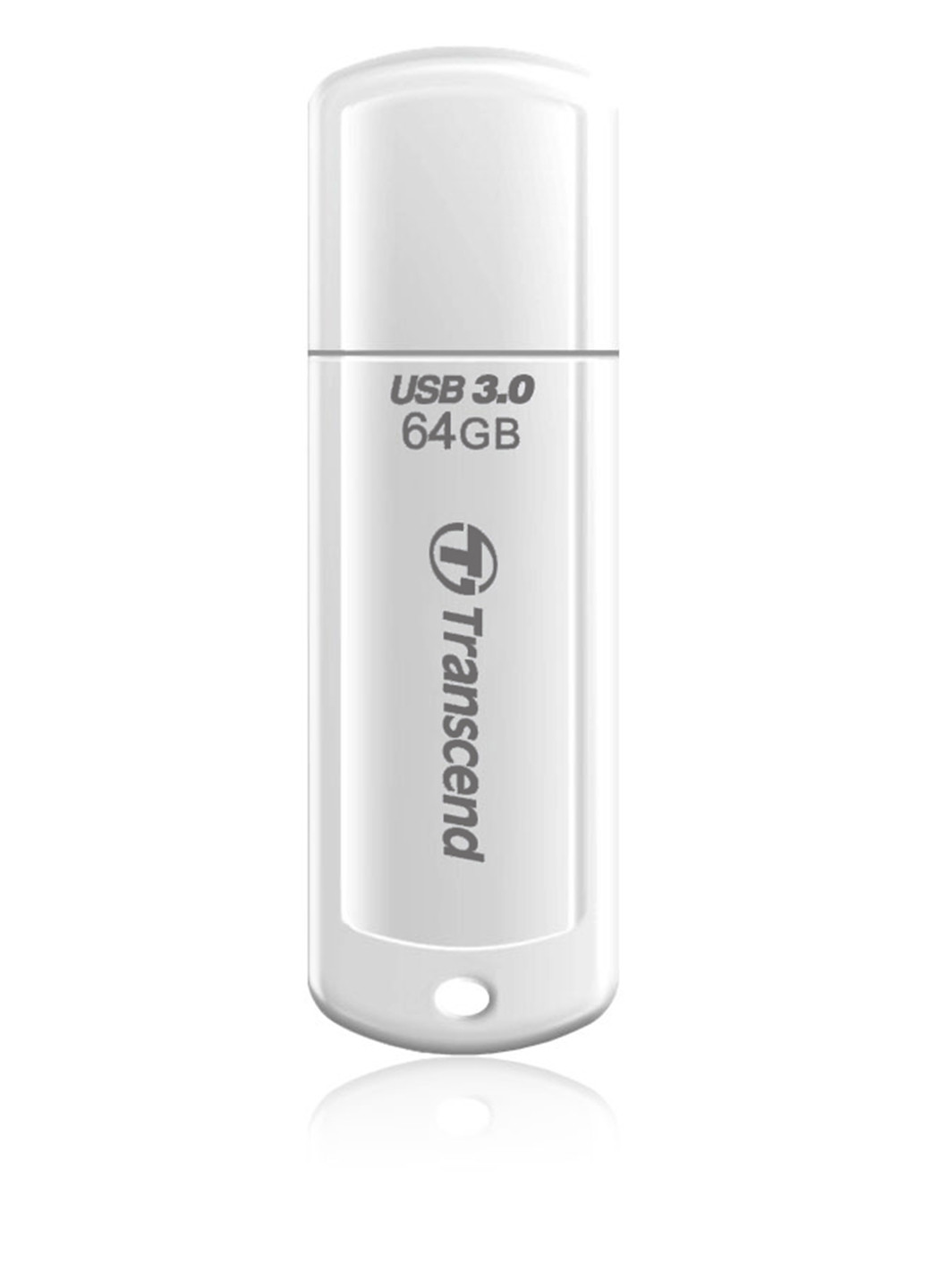 Флеш память USB JetFlash 730 64GB USB 3.0 White (TS64GJF730) Transcend флеш память usb transcend jetflash 730 64gb usb 3.0 white (ts64gjf730) (132638305)