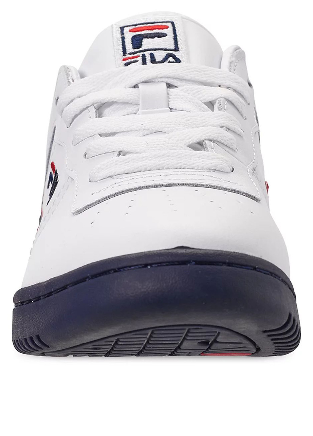 Белые демисезонные кроссовки Fila