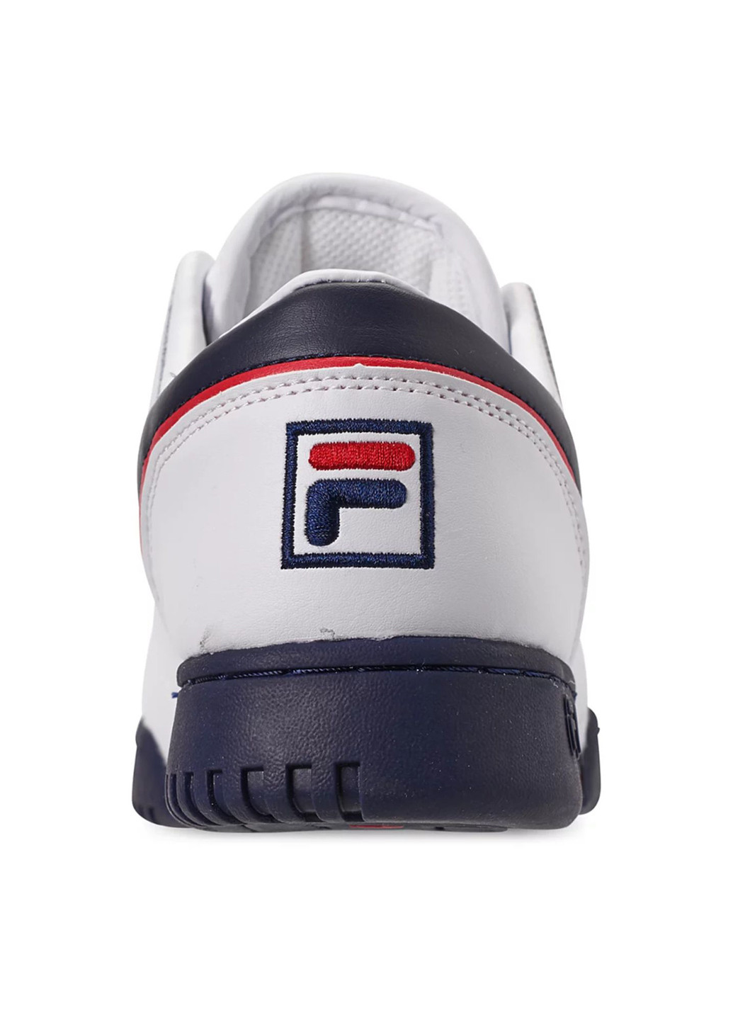 Белые демисезонные кроссовки Fila