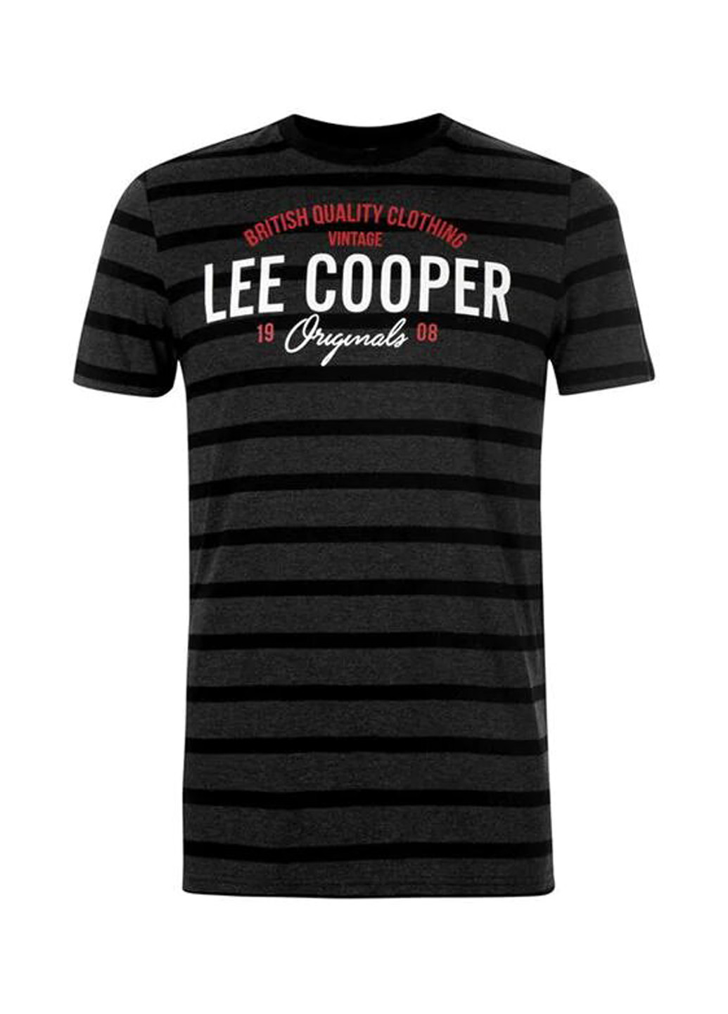 Темно-сіра футболка Lee Cooper