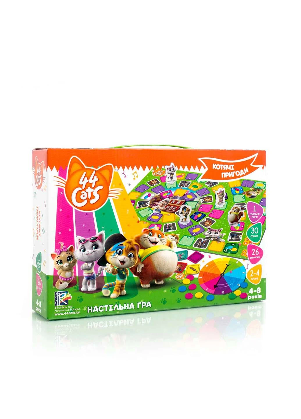 Настільна гра 44 Кота Котячі пригоди Vladi toys (232013127)