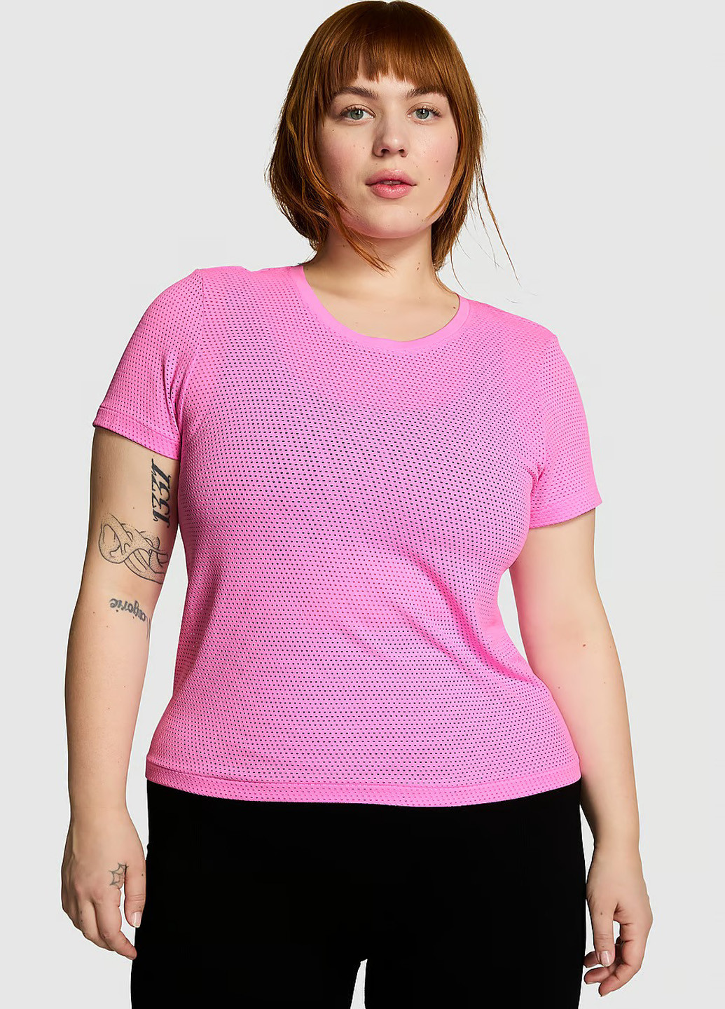 Рожевий літній комплект (футболка, шорти) Victoria's Secret