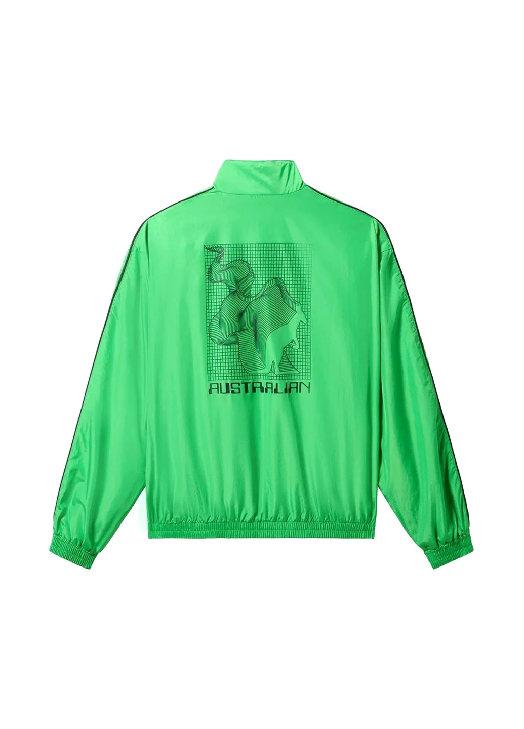 Зеленая демисезонная ветровка Australian Zoom Track Jacket