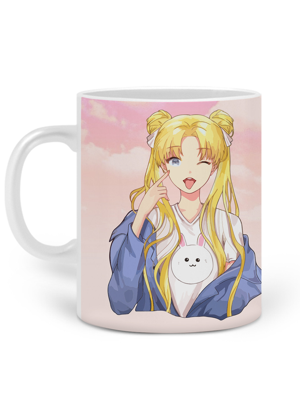 Кружка Сейлор Мун (Sailor Moon) 330 мл горнятко керамічне (20259-2925) MobiPrint (224806242)