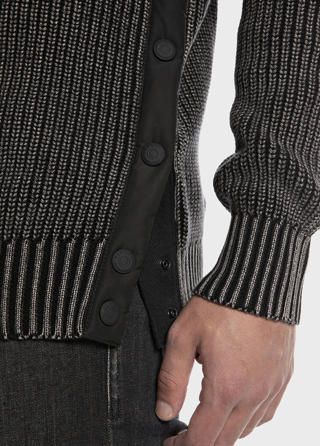 Серый демисезонный джемпер джемпер Replay