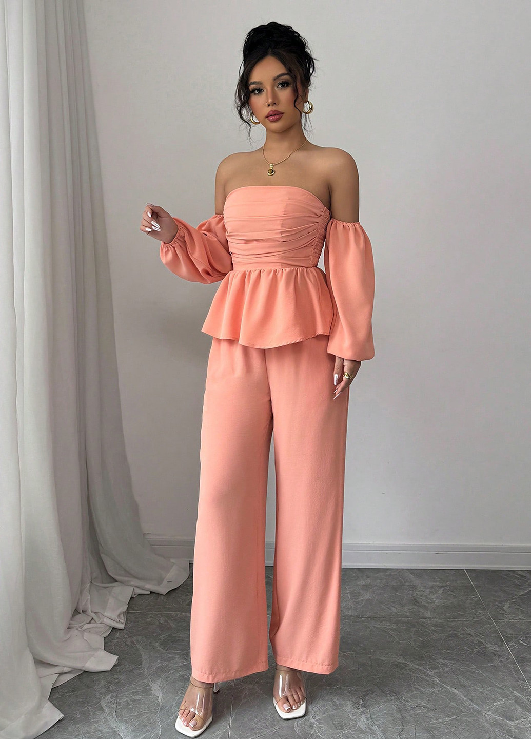 Костюм (топ, брюки) SHEIN (365779318)