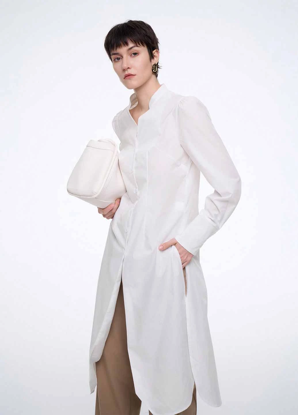Белая блуза SHEIN