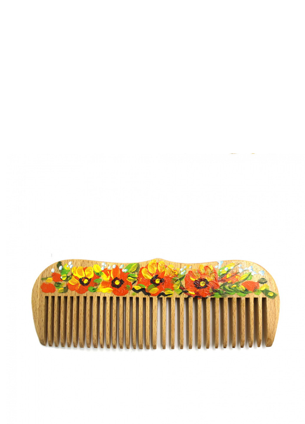 Гребень для волос деревянный с художественной росписью SPL (304651534)