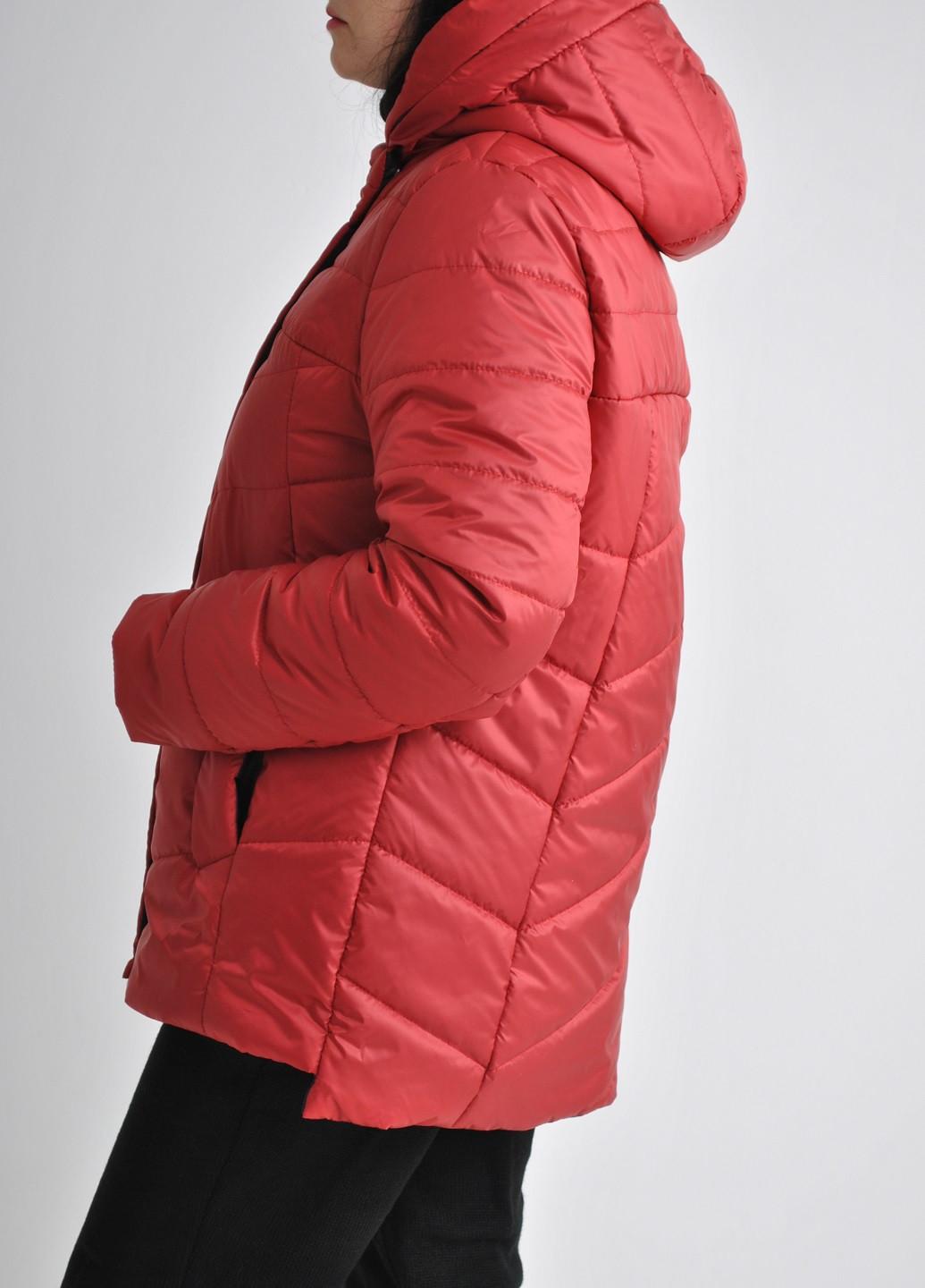 Красная демисезонная куртка Fashion Club