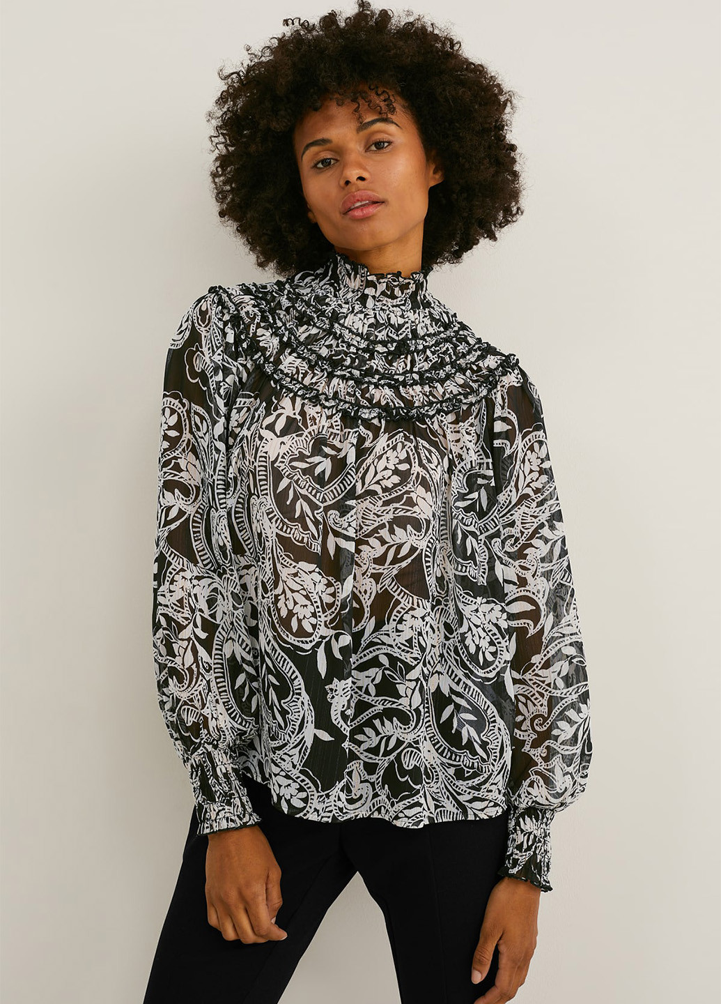 Чорна блуза C&A