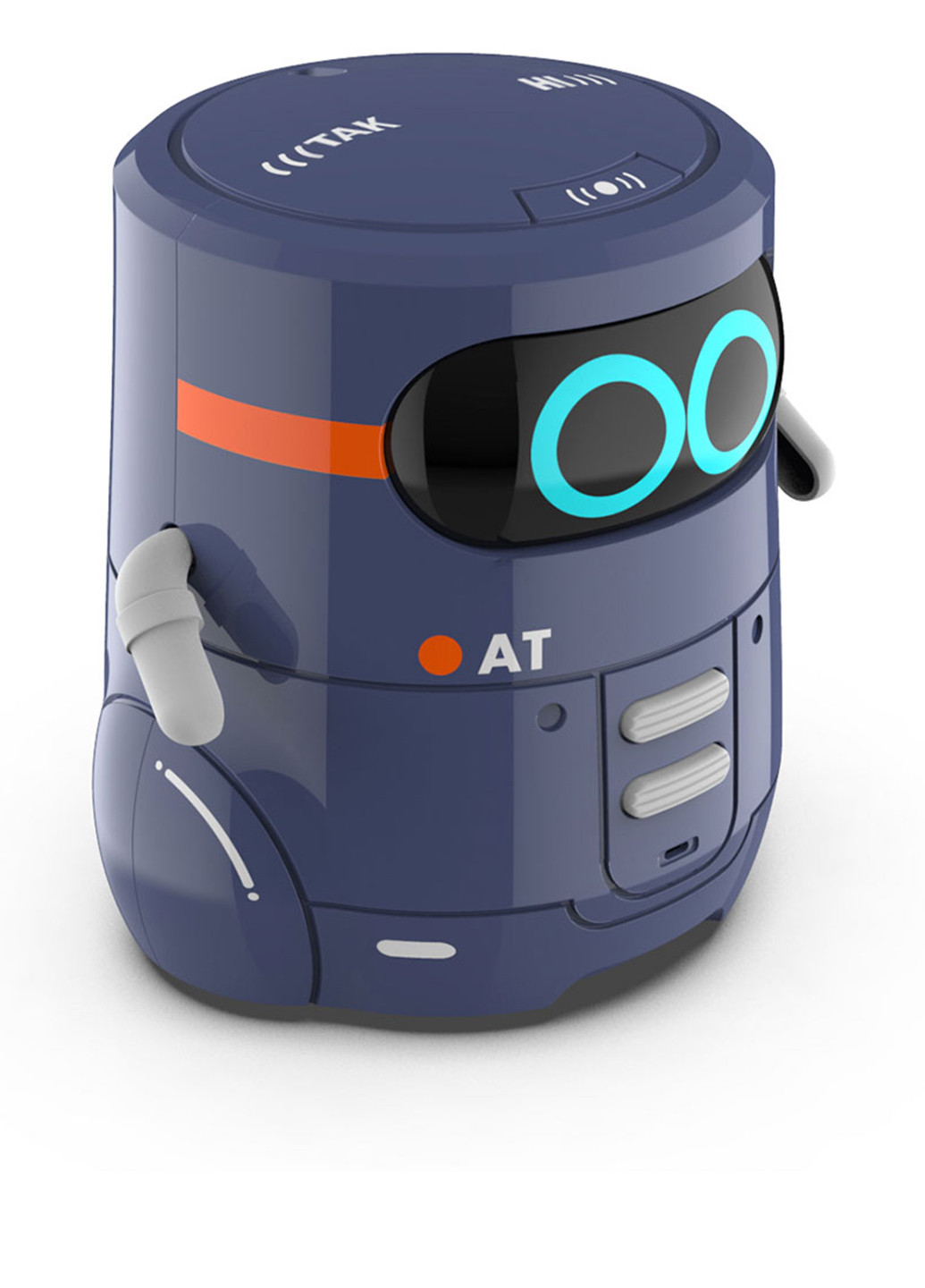 Умный робот с сенсорным управлением и обучающими карточками - 2 (темно-фиолетовый, озвуч.укр) AT-Robot (247385240)