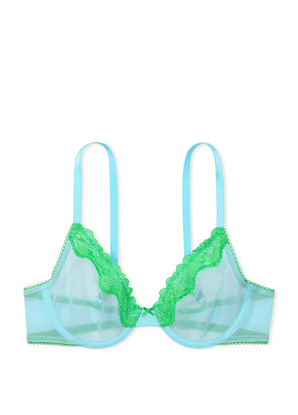 Блакитний демісезонний комплект (бюстгальтер, трусики) Victoria's Secret