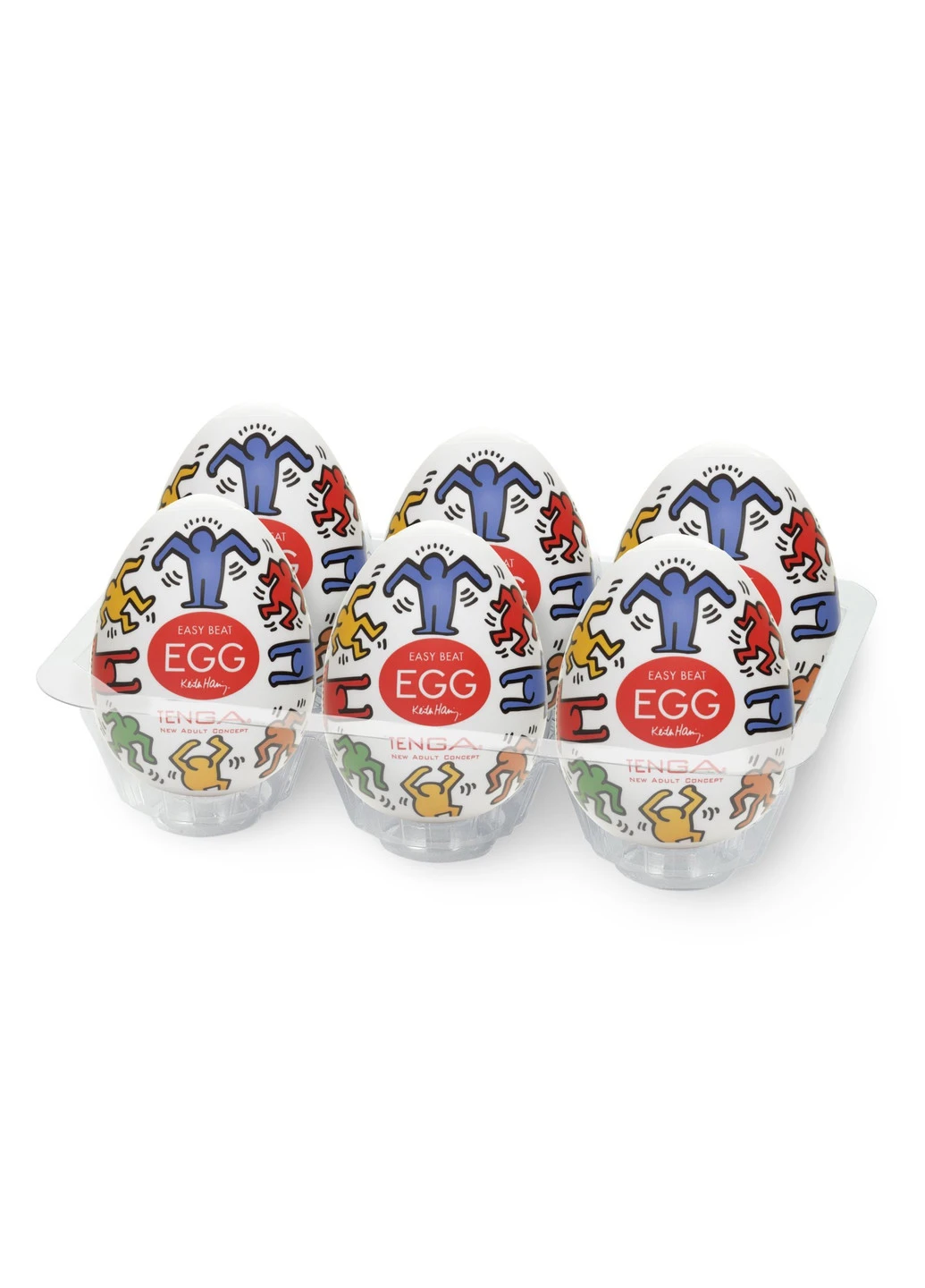 Набор Keith Haring EGG Dance (6 яиц) Tenga (252022328)