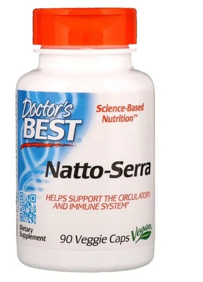 Natto-Serra 90 Caps DRB-00294 Doctor's Best (256379986)