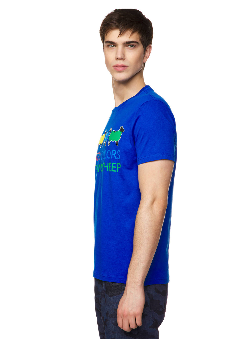 Синяя футболка United Colors of Benetton