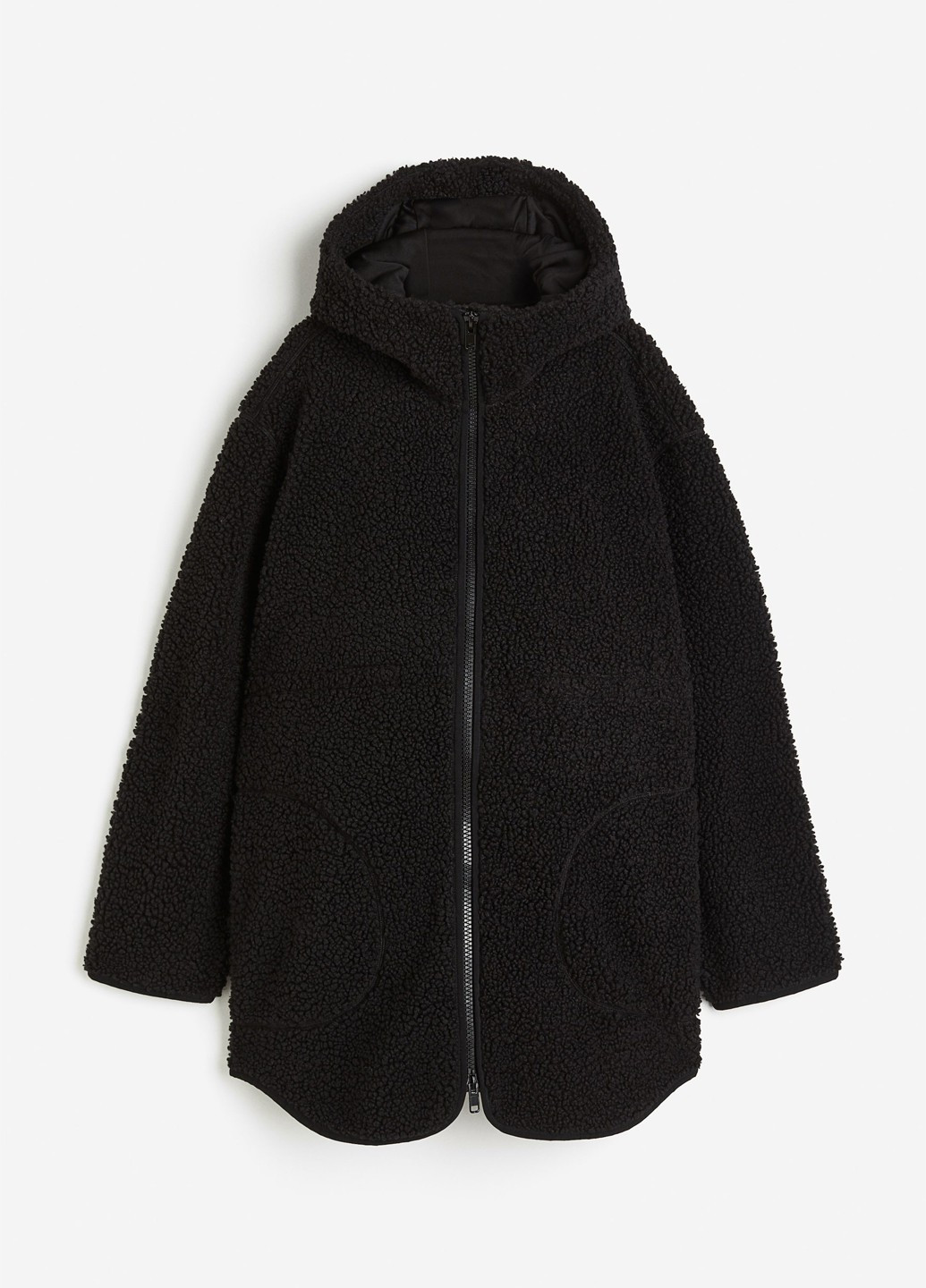 Чорна демісезонна куртка для вагітних H&M