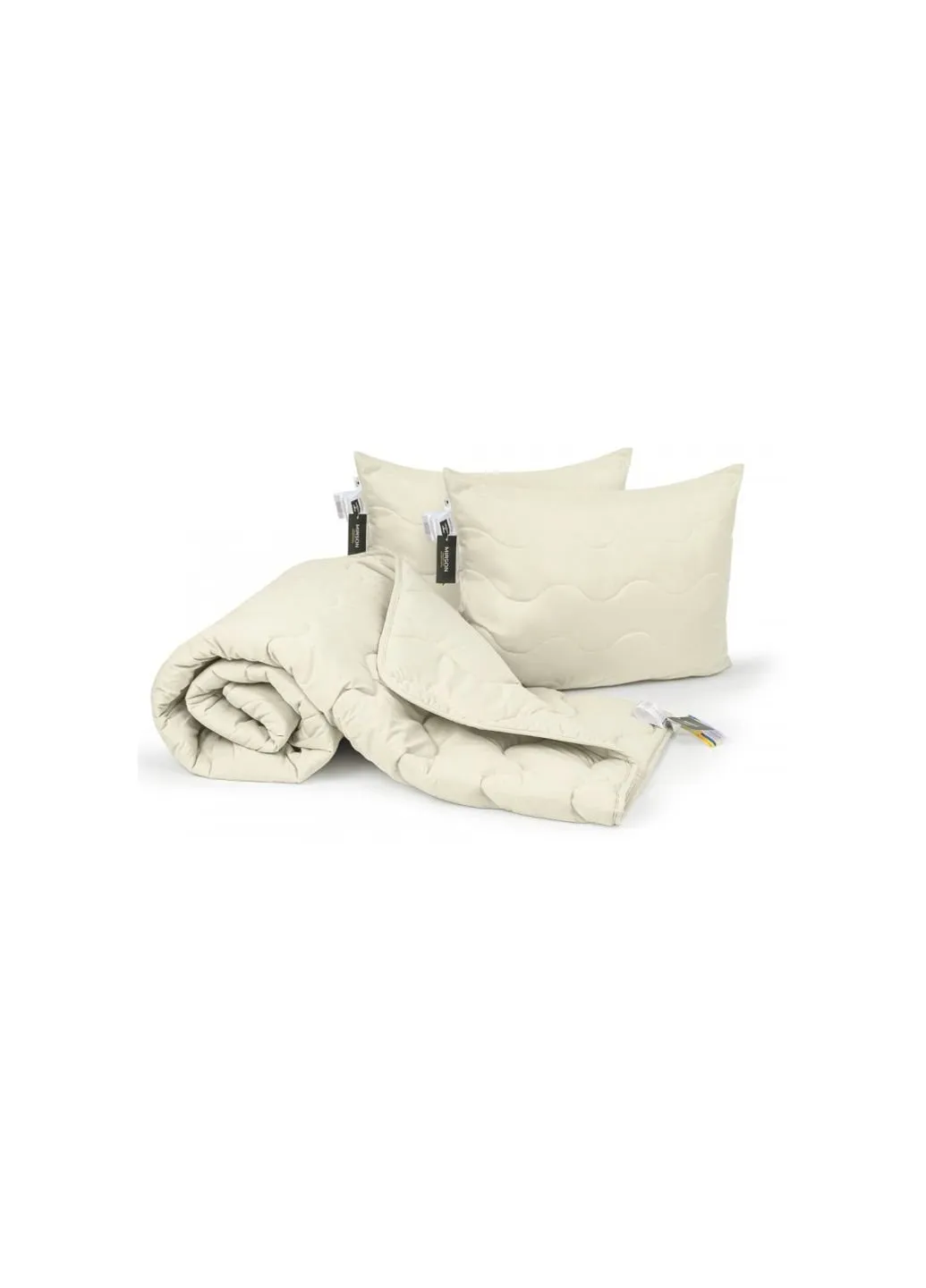 Ковдра Набір Евкаліптовий №1704 Eco Light Creamy Ковдра 145х215+ (2200002656153) Mirson (254082087)