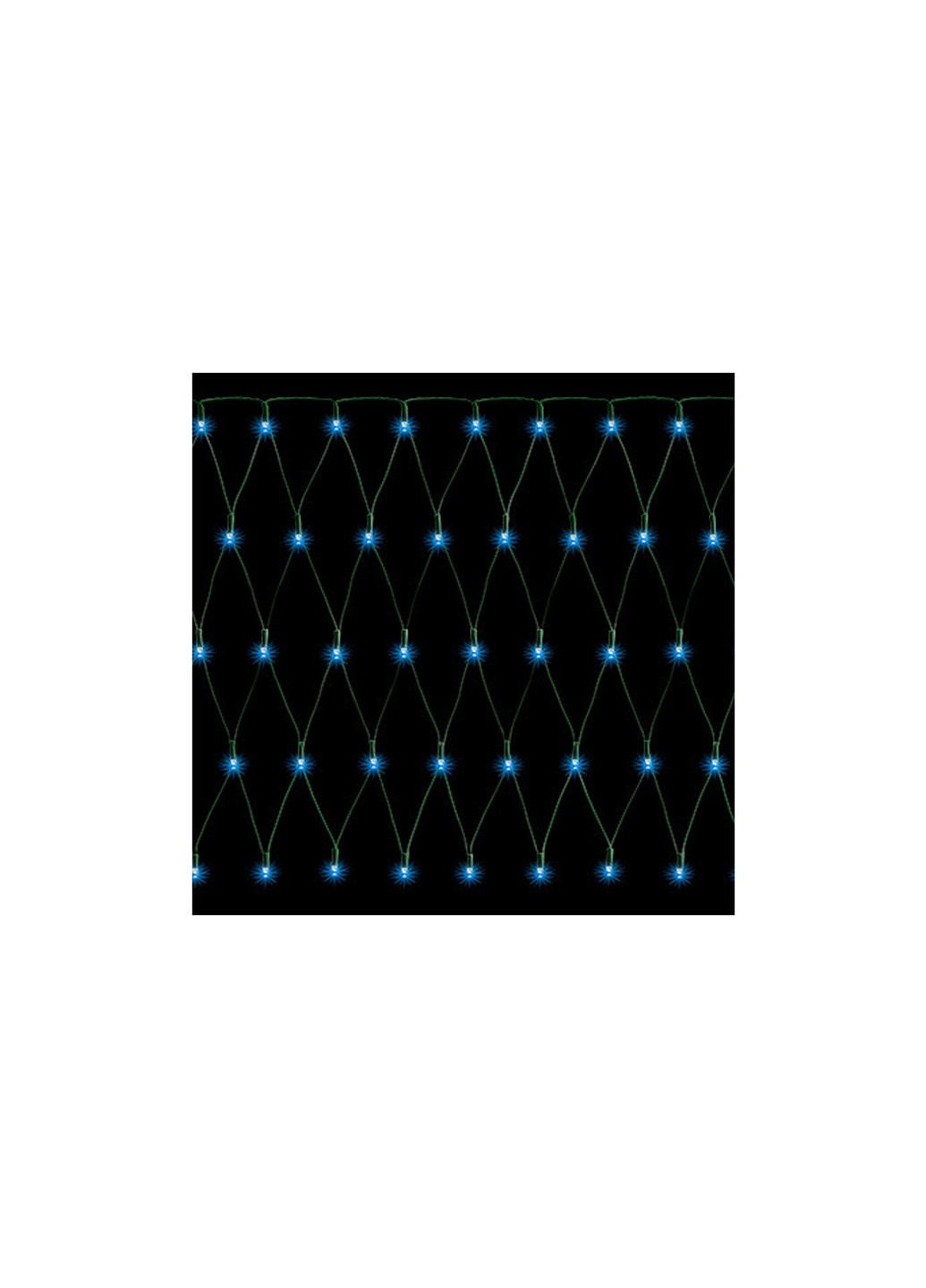 Гірлянда Сітка 100 LED, 1x1 м, блакитний (5900410537583) Jumi (254593546)