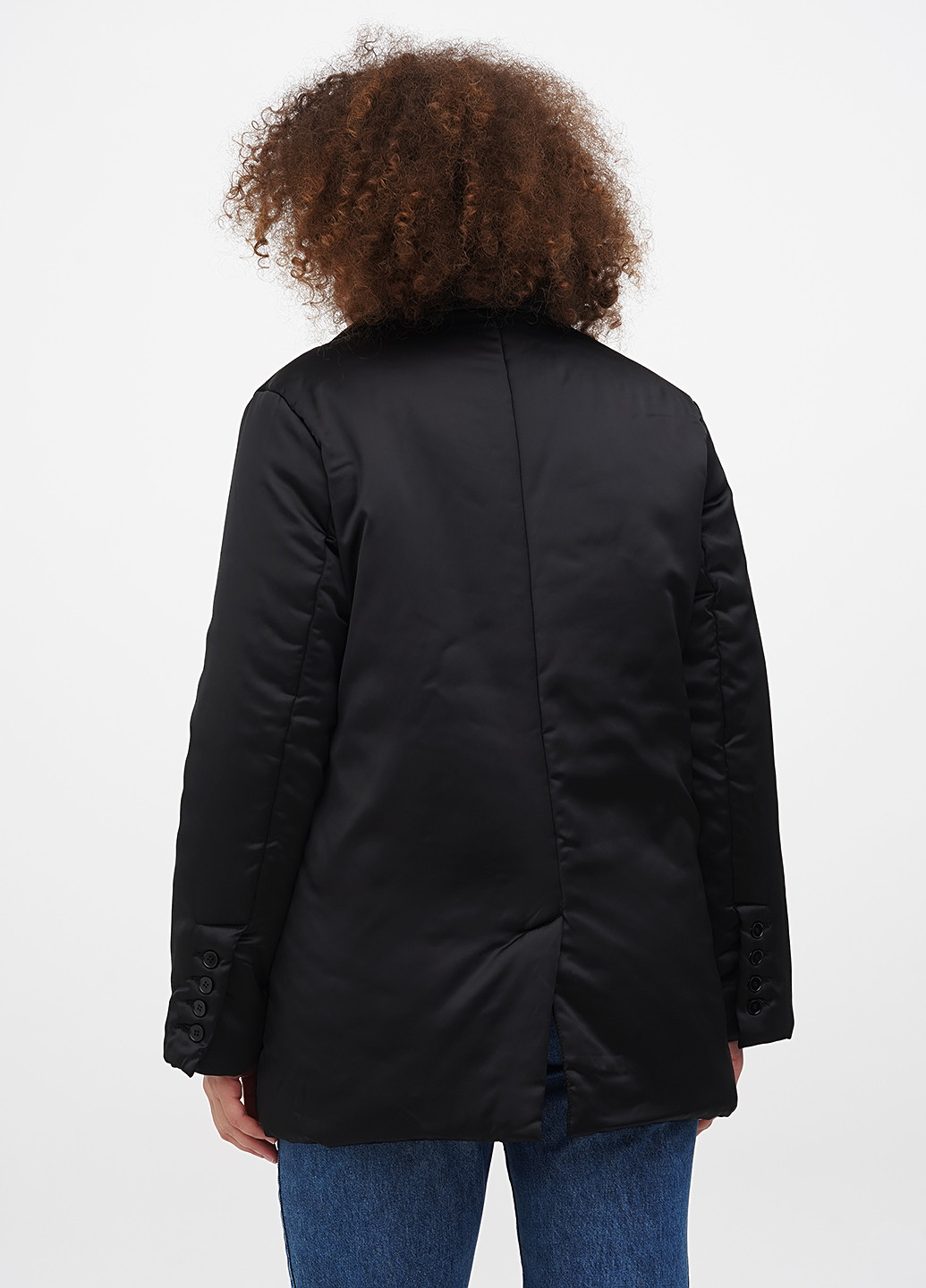 Чорна демісезонна куртка MissPap