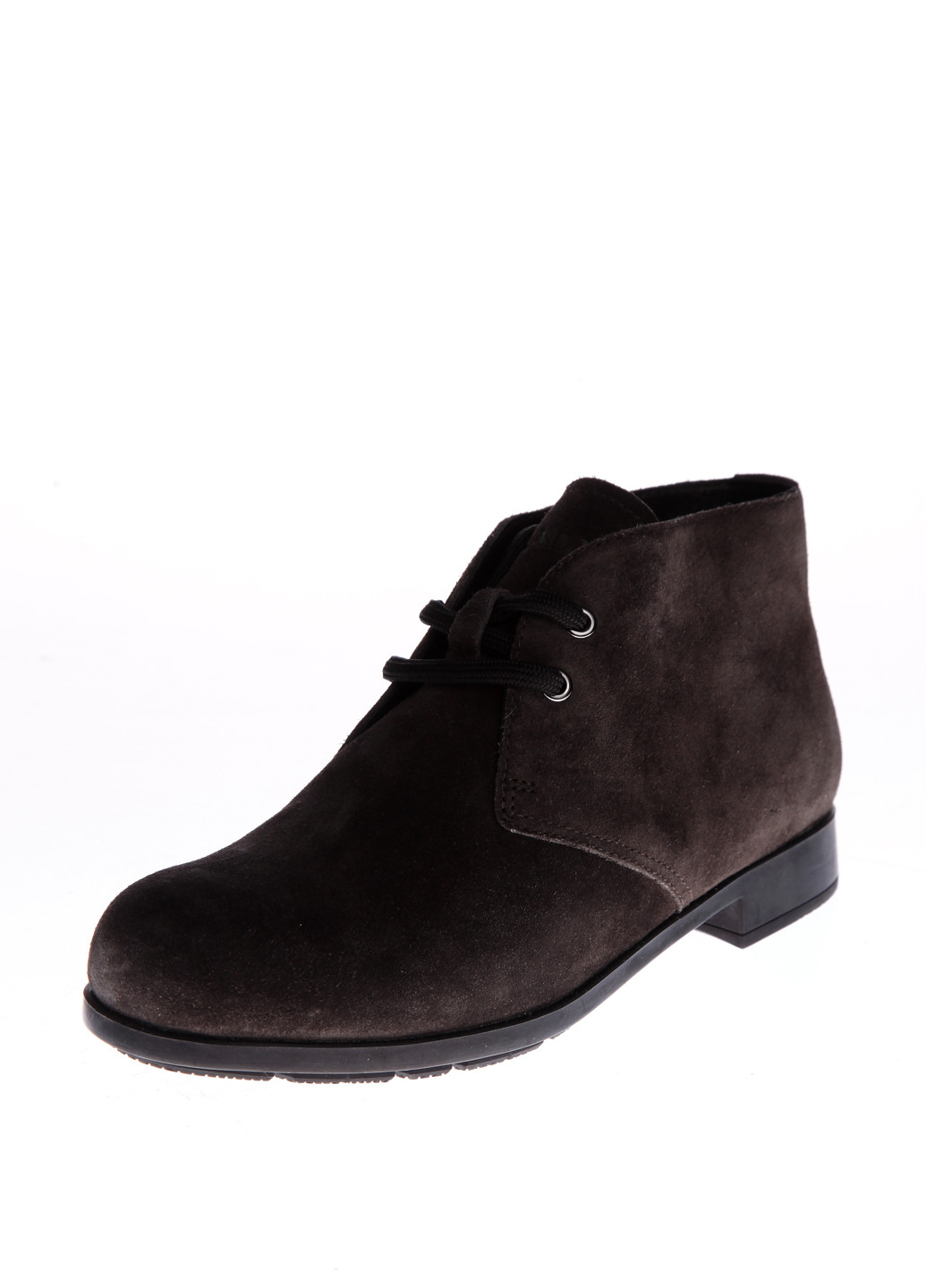 Темно-серые кэжуал осенние ботинки Prada