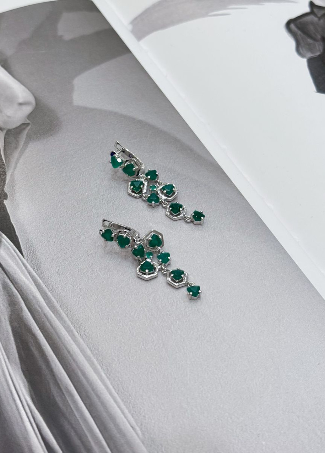 Серьги Silver Flame (307258435)