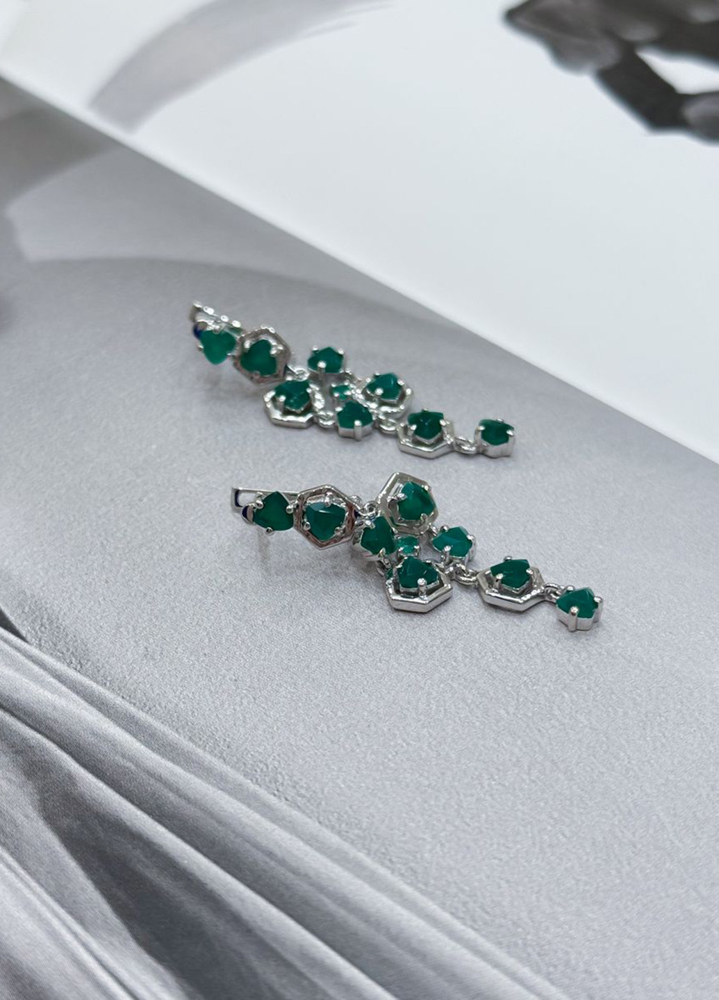 Серьги Silver Flame (307258435)