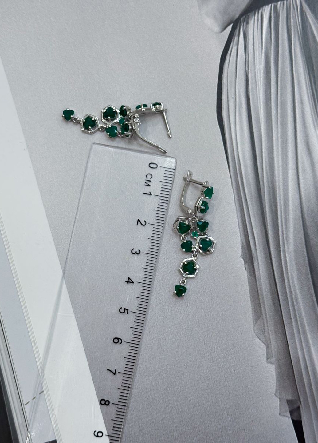 Серьги Silver Flame (307258435)