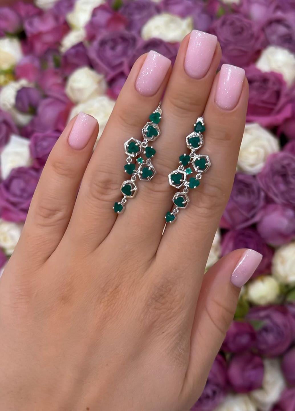 Серьги Silver Flame (307258435)