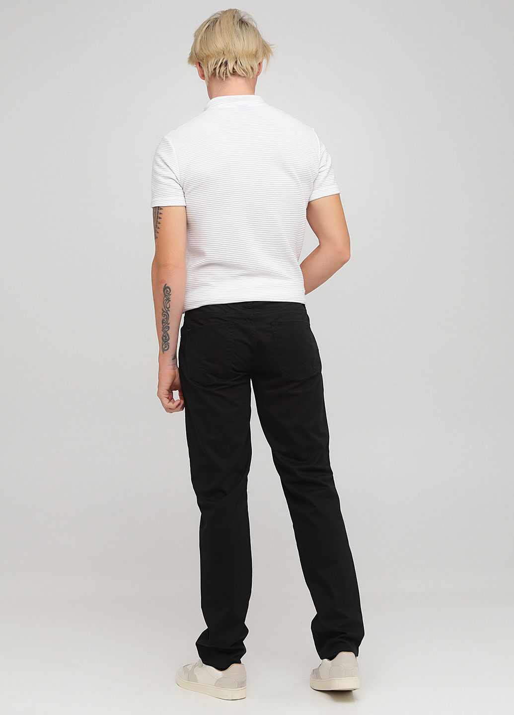 Черные кэжуал демисезонные прямые брюки Lagrand