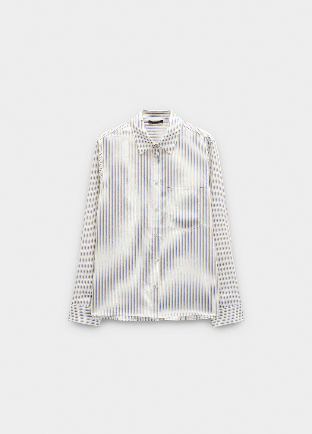Белая кэжуал рубашка в полоску Parfois