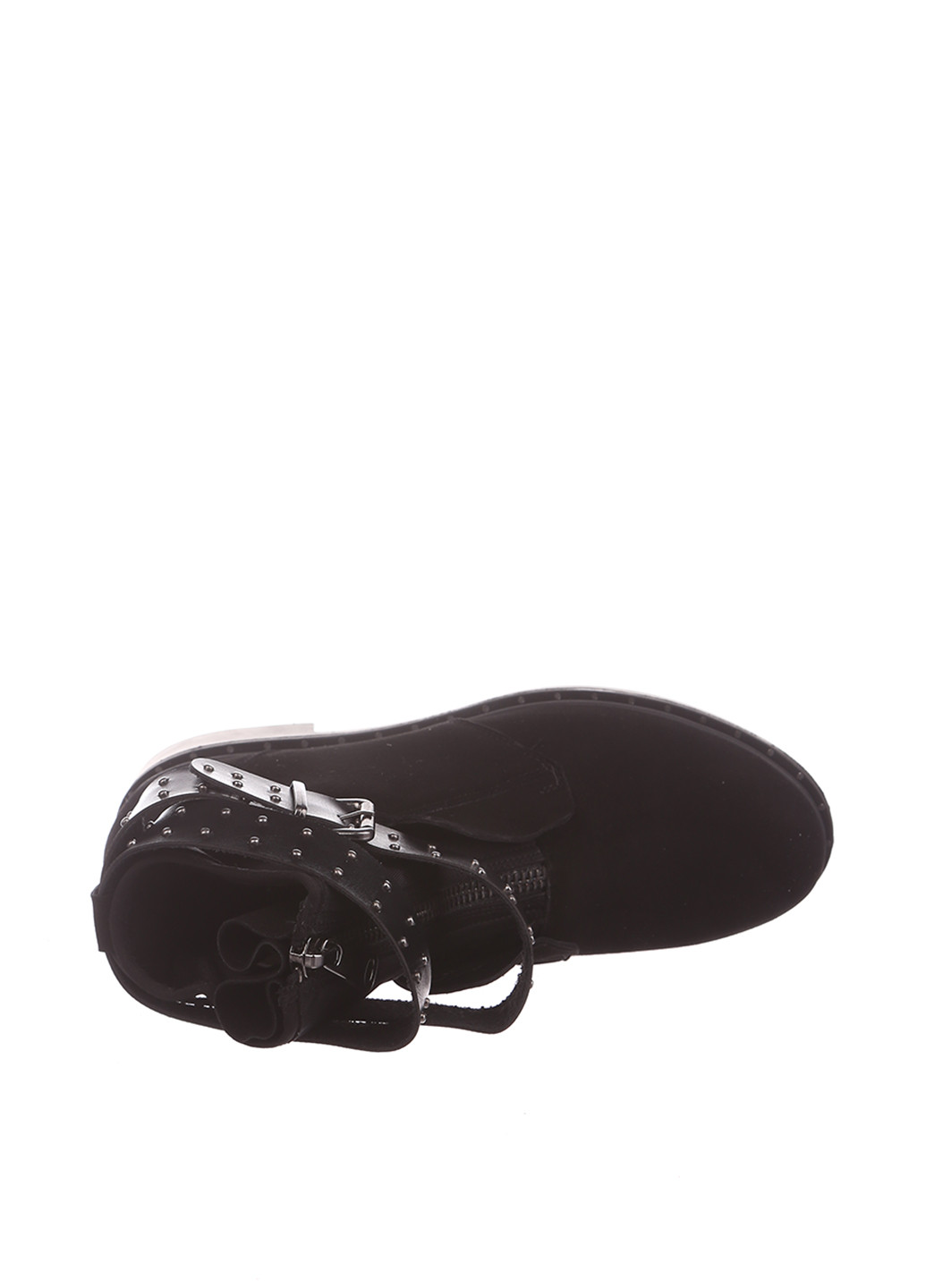 Осенние ботинки Dakkem с металлическими вставками из натуральной замши