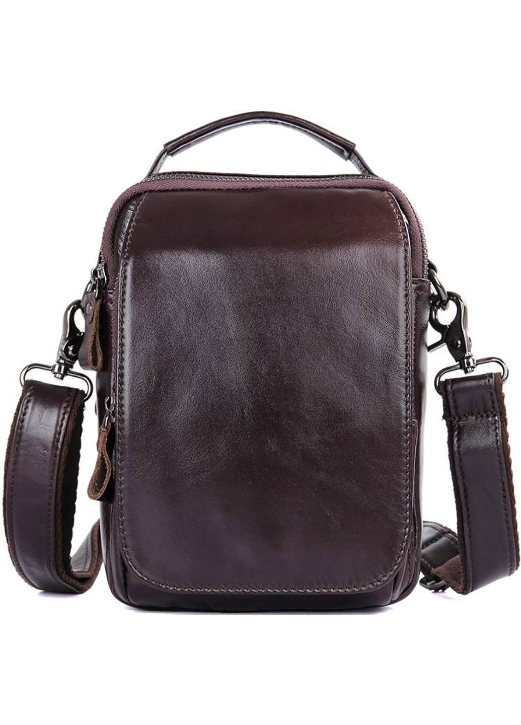 Чоловіча шкіряна сумка 16х22х6 см Vintage (229458903)