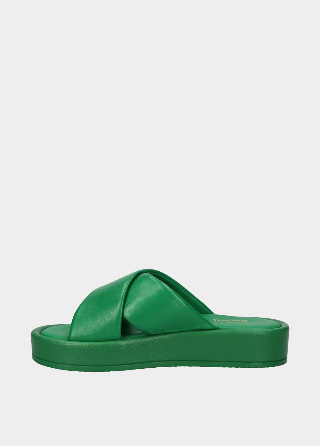 Зеленые шлепанцы Bagatt