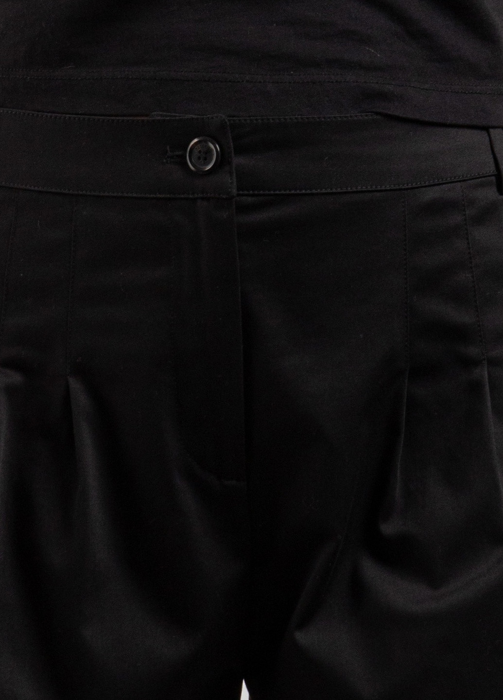Черные хлопковые шорты Moschino (241781144)