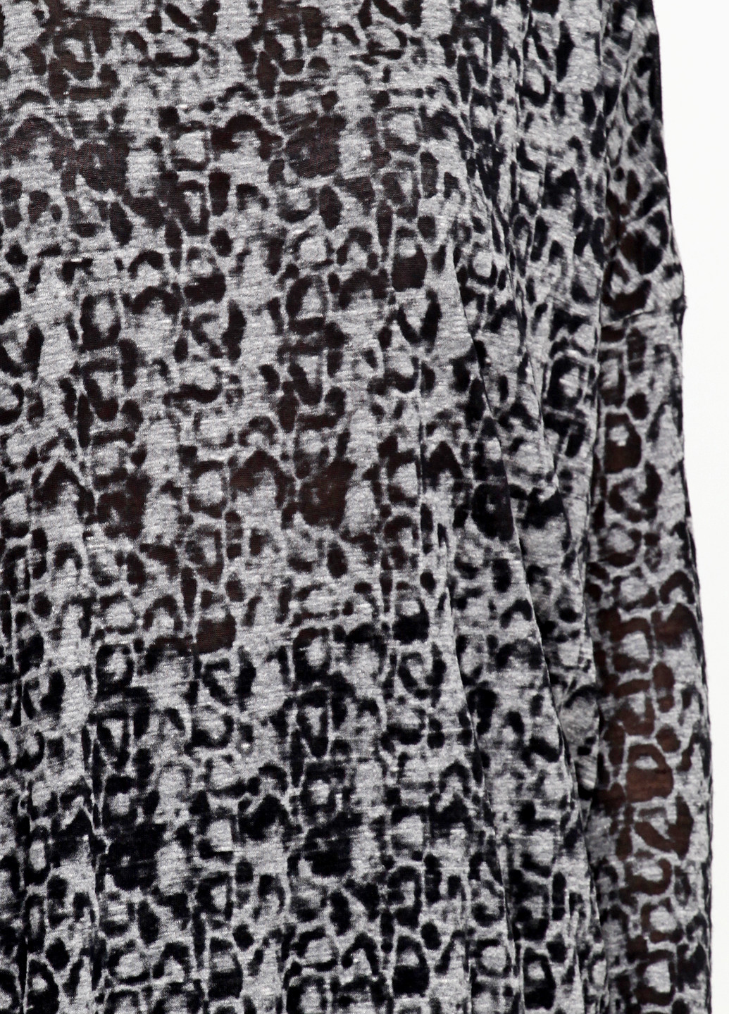Туника By Malene Birger с длинным рукавом абстрактная тёмно-серая кэжуал