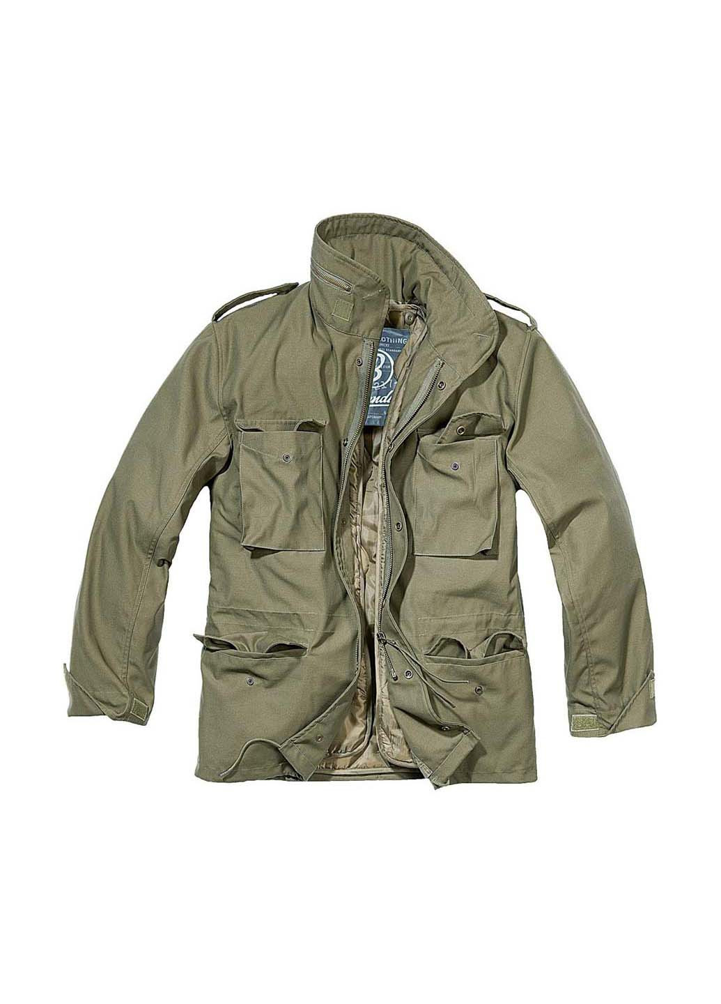 Оливковая демисезонная куртка Brandit