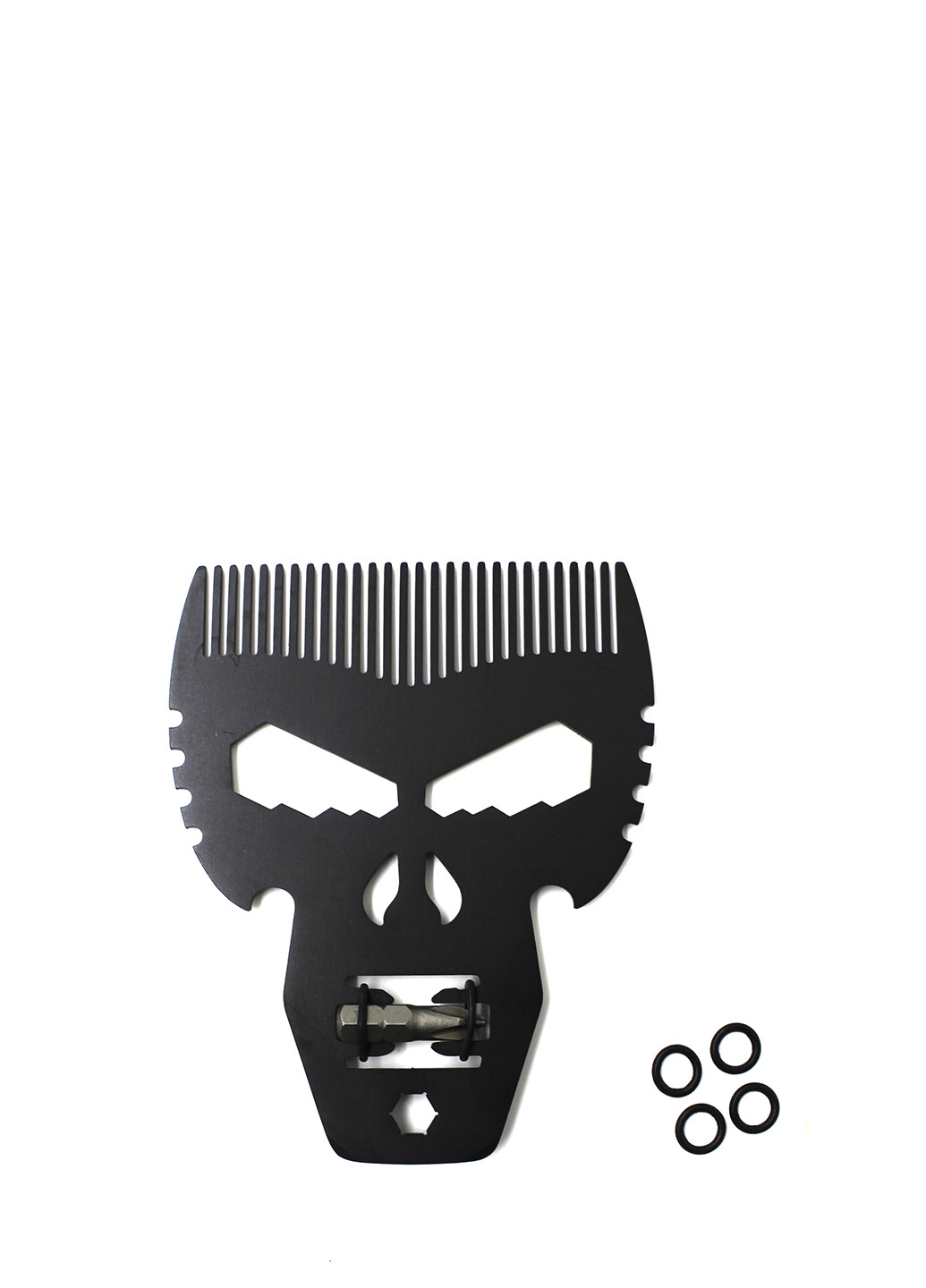 Барберский металлический гребень с отверткой SPL (304651912)