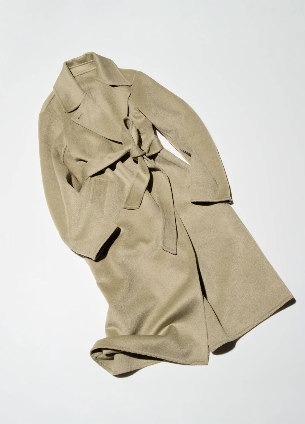 Бежеве демісезонне Пальто Uniqlo