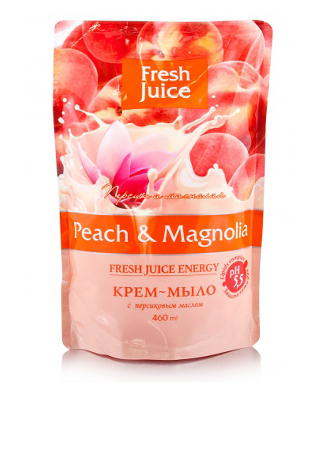 Крем-мило Peach & Magnolia, 460 мл Fresh Juice (151219759)
