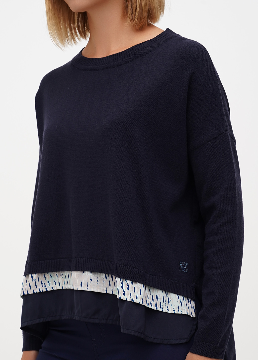 Темно-синій демісезонний джемпер джемпер Sassofono