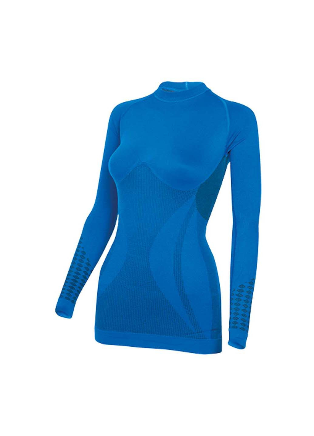 Комплект термобілизни Hanna Style светр + штани геометричний синій спортивний поліпропілен, поліамід