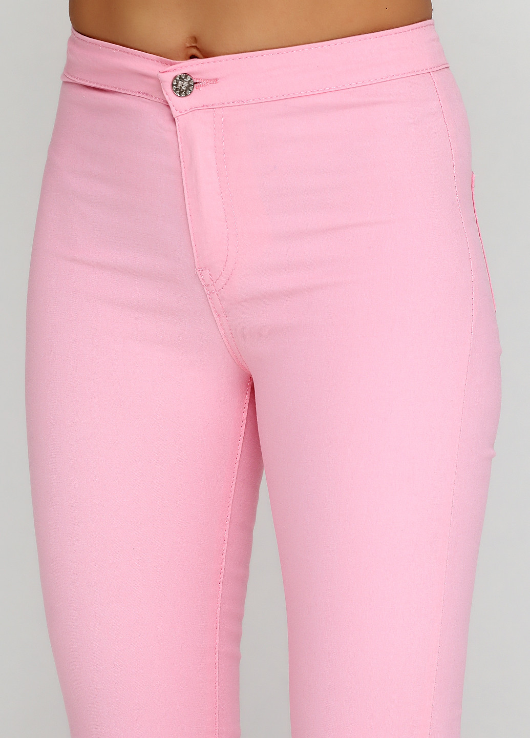 Розовые кэжуал летние зауженные брюки Bikelife