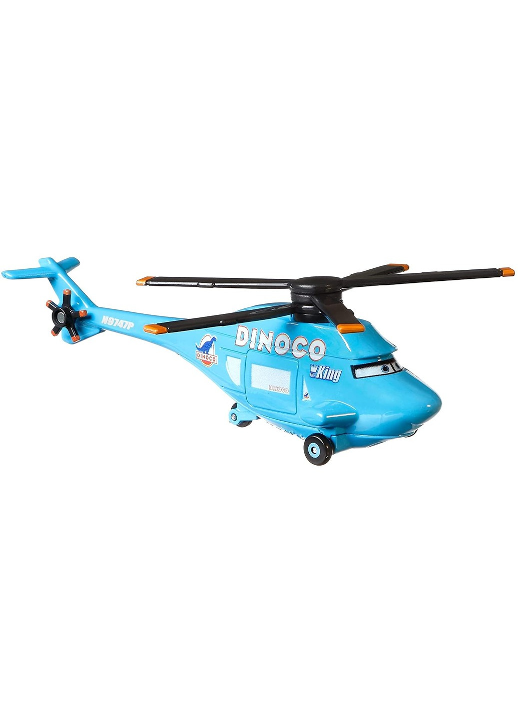 Вертоліт Діноко Тачки 3 Disney Pixar Cars Rotor Turbosky Ротор Турбовінт (GYY87) Mattel (255254804)