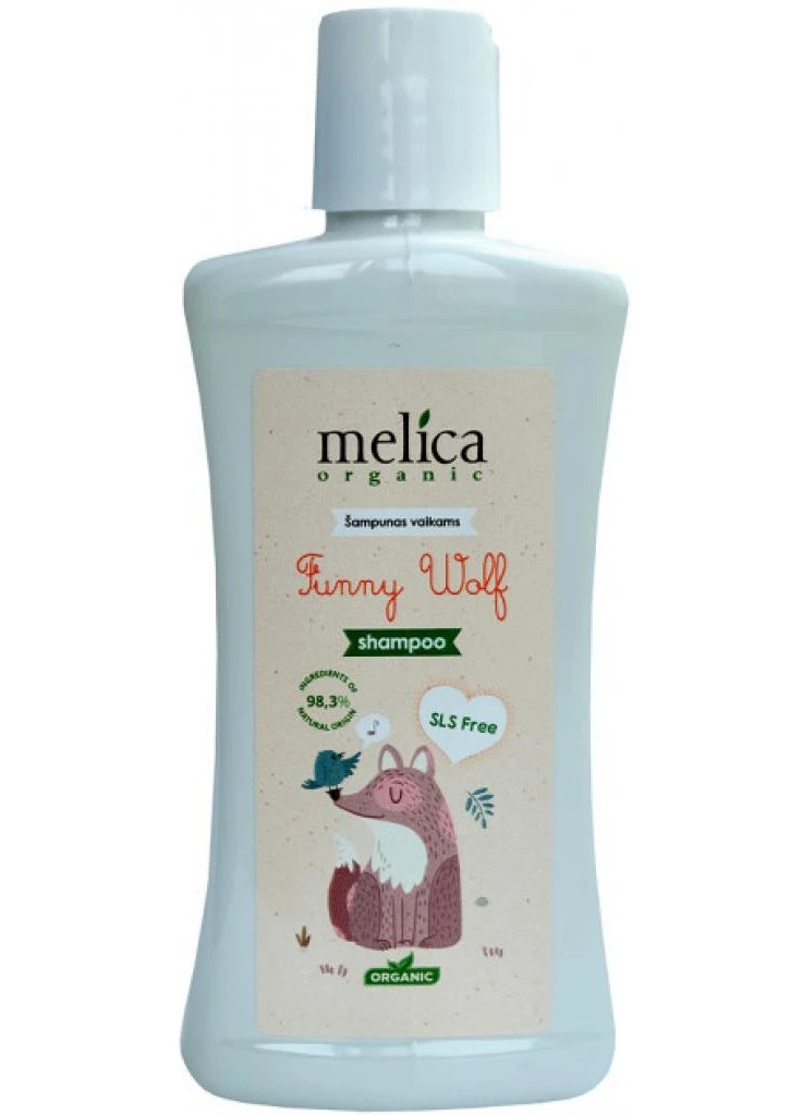 Дитячий Шампунь від Дзиги, 300 мл Melica Organic (248398043)