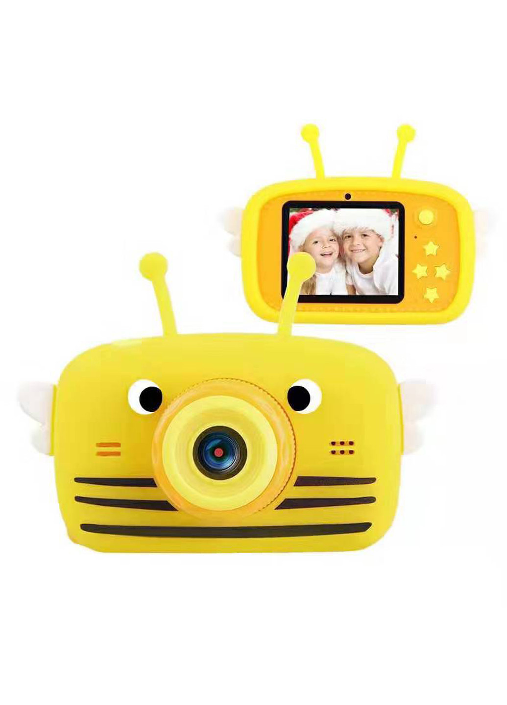 Цифровой детский фотоаппарат KVR-100 Bee Dual Lens оранжевый () XoKo kvr-100-or (171738975)