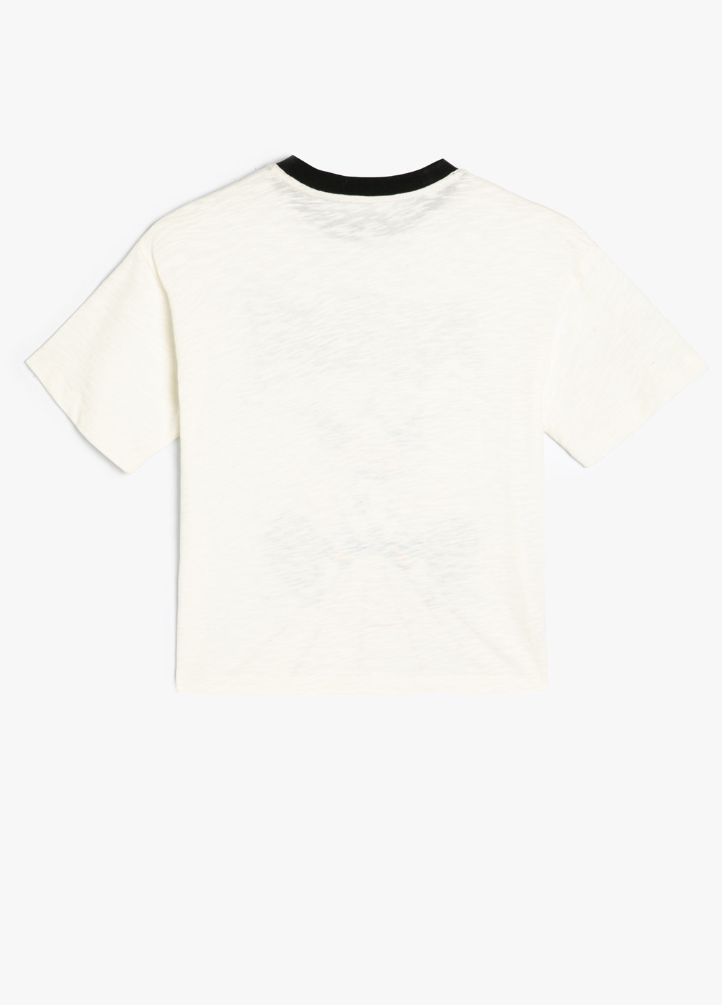 Светло-серая летняя футболка KOTON