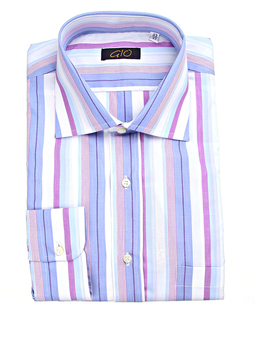 Цветная классическая рубашка Gio с длинным рукавом