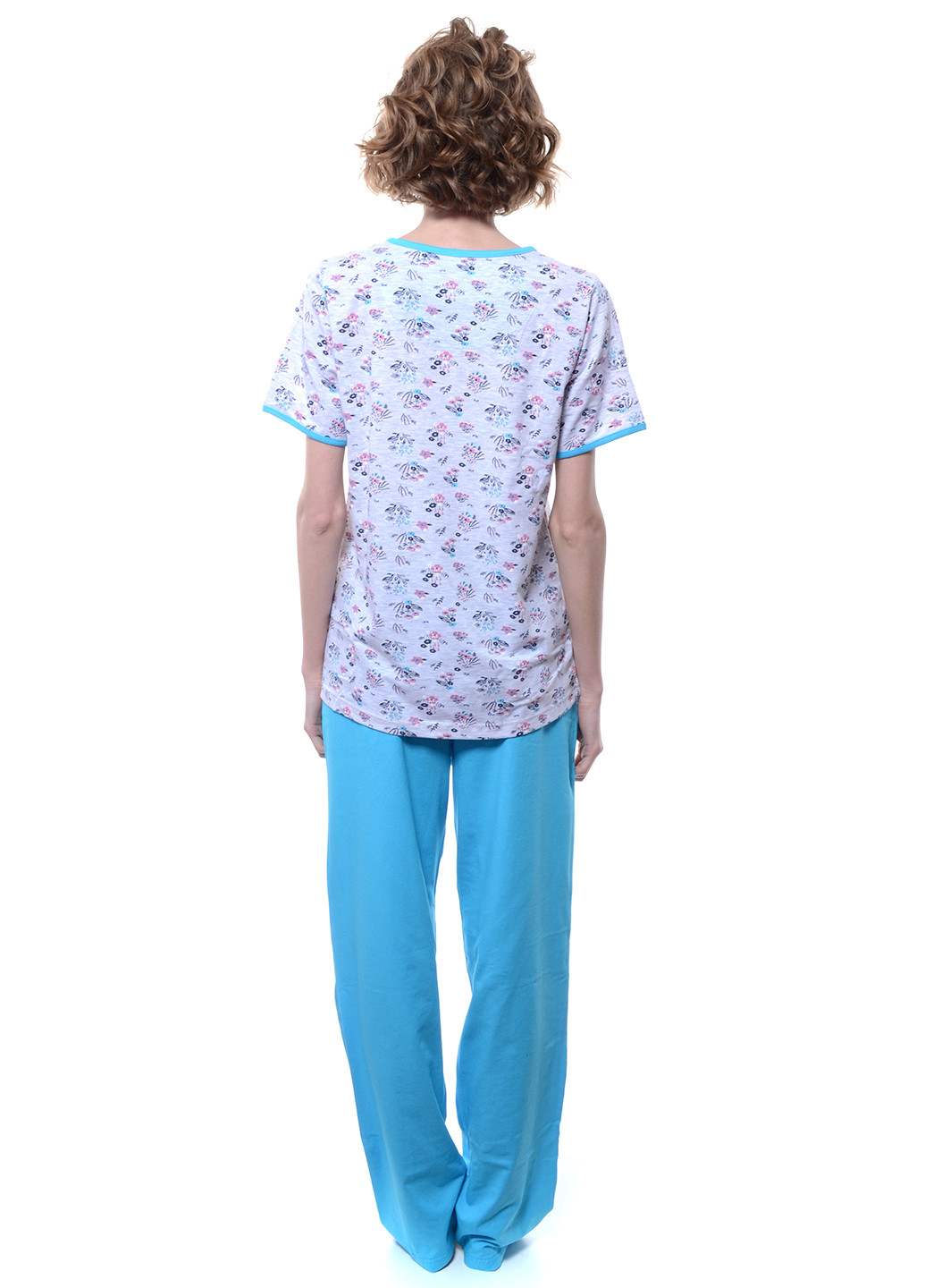 Комбинированная всесезон пижама (футболка, брюки) Chiser