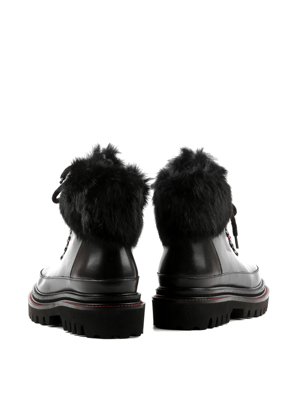 Зимние ботинки Le'BERDES со шнуровкой, на тракторной подошве, с мехом