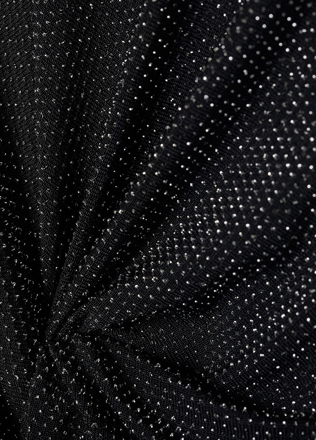 Чорна вечірня сукня для вагітних силуетна H&M з візерунком "перець з сіллю"